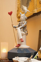 Origineel interieur en dagelijks vers fruit.