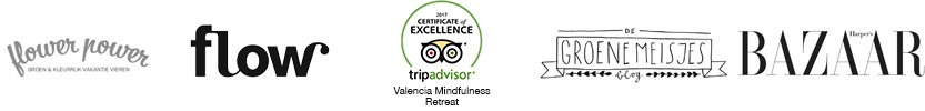 Valencia Bed and Breakfast Valencia Mindfulness Retreat consigliato da: TripAdvisor Excellence, Flow Magazine, FlowerPower, De Groene Meisjes e Harper's Bazaar